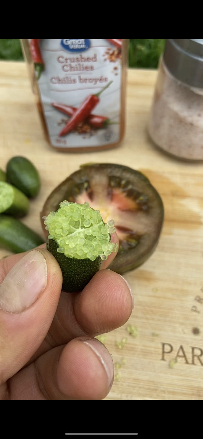 Finger Lime | Australian Caviar Lime Small Box ~240g